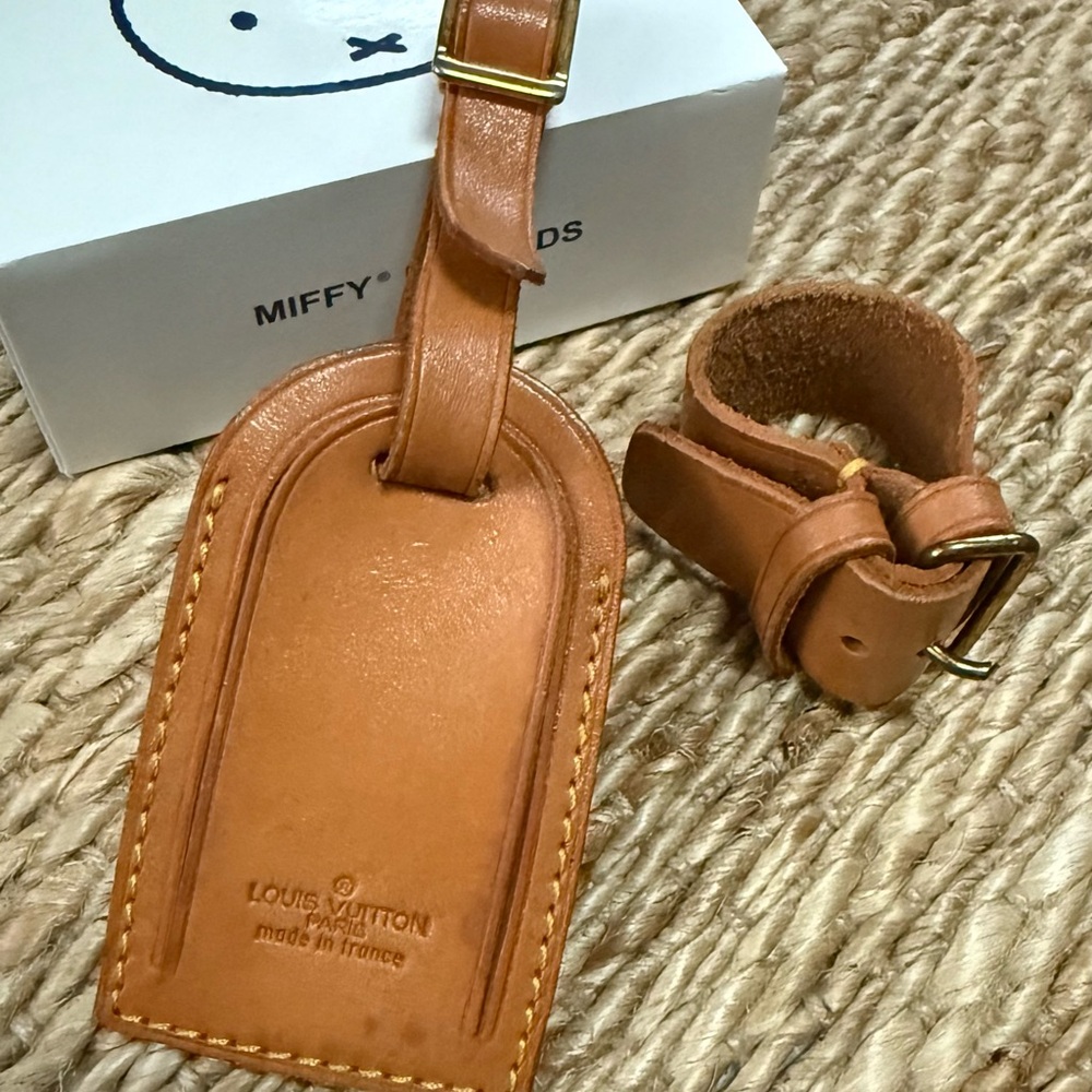 Louis Vuitton Luggage Tag and Belt